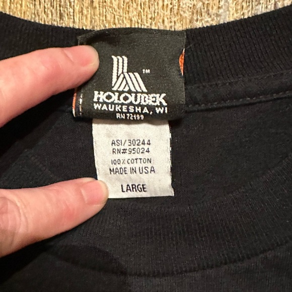 Vintage 2003 Harley Davidson Nassau Bahamas Biker Beach T-Shirt‎ Large - Picture 4 of 5